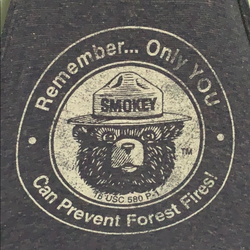 Smokey Bear tank top merch